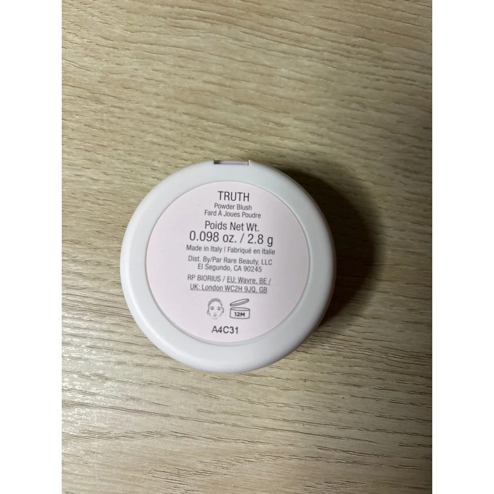 Rare Beauty Soft Pinch Luminous Powder Blush Truth Mauve Maroon 2.8g